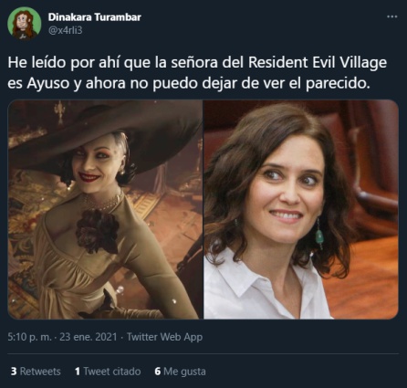 Primeros memes sobre Resident Evil Village en Twitter Primeros memes sobre Resident Evil Village en Twitter