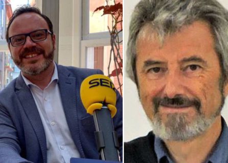 Francisco Javier López Carvajal, sociólogo (izquierda) y Juan Antonio Madrid, responsable de Cronolab (derecha). Foto archivo Francisco Javier López Carvajal, sociólogo (izquierda) y Juan Antonio Madrid, responsable de Cronolab (derecha). Foto archivo