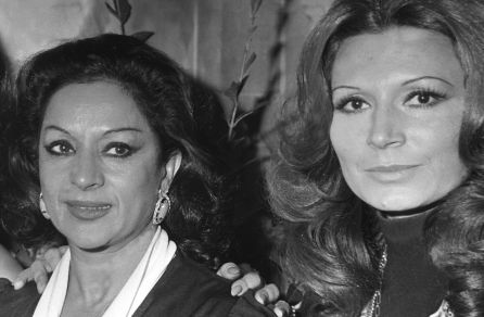 Lola Flores y Rocio Jurado. 1973, Madrid Lola Flores y Rocio Jurado. 1973, Madrid