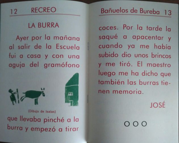 Interior del cuadernillo. Interior del cuadernillo.