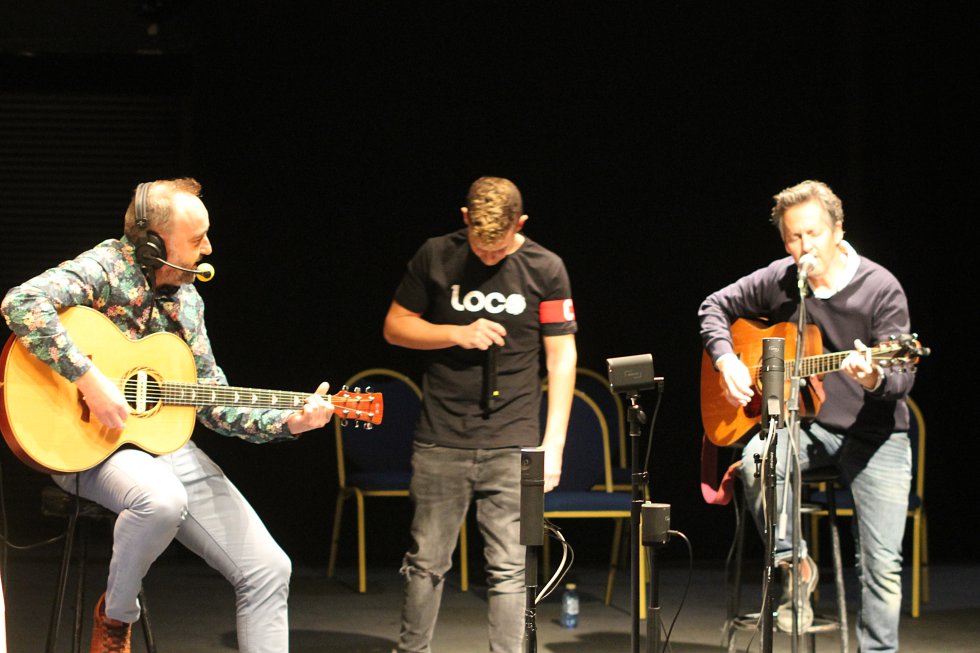 Iñaki de la Torre, Arkano y Josh Rouse Iñaki de la Torre, Arkano y Josh Rouse