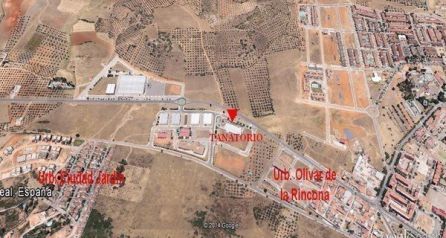 Ubicación del crematorio respecto a núcleos habitados en la periferia de Puertollano Ubicación del crematorio respecto a núcleos habitados en la periferia de Puertollano