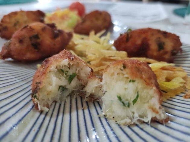 Buñuelos de bacalao Buñuelos de bacalao