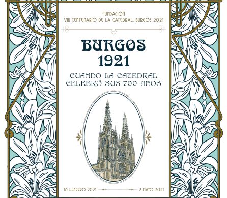 Cartel de la exposición Burgos 1921 Cartel de la exposición Burgos 1921