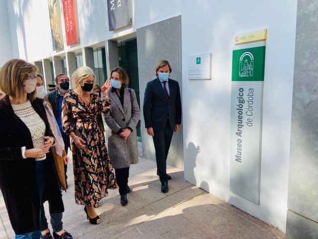 La consejera de Cultura, Patricia del Pozo, durante su visita a Córdoba La consejera de Cultura, Patricia del Pozo, durante su visita a Córdoba