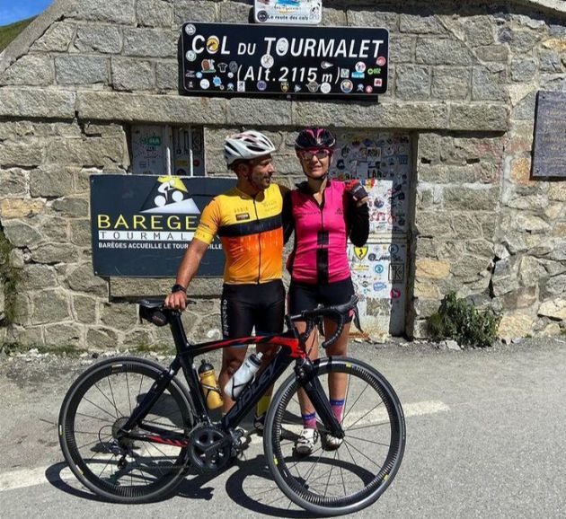 Miguel Hernández en el Tourmalet Miguel Hernández en el Tourmalet