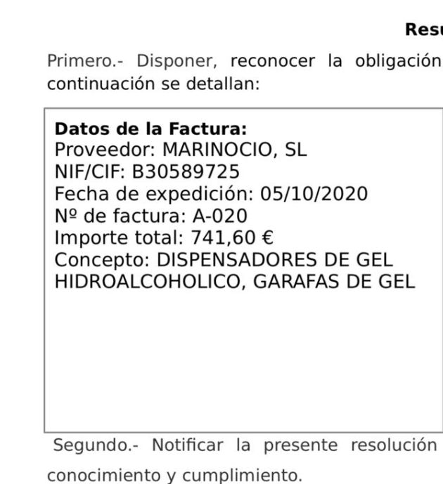 factura factura