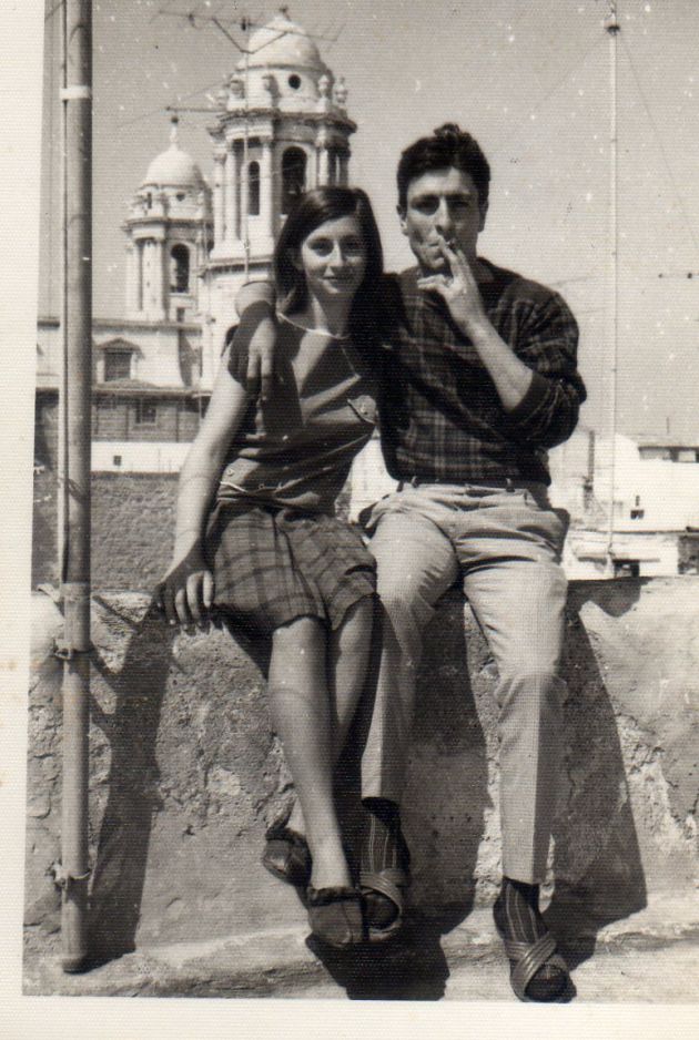 Milagros y Francisco Sanchís Guillén, de jóvenes Milagros y Francisco Sanchís Guillén, de jóvenes