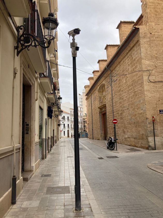 Cámara de control del APR de Ciutat Vella en València Cámara de control del APR de Ciutat Vella en València