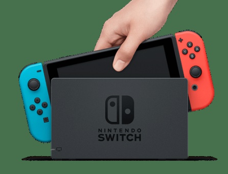 La Nintendo Switch en una imagen oficial de Nintendo. La Nintendo Switch en una imagen oficial de Nintendo.
