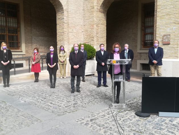 Acto institucional del Gobierno de Aragón con motivo del 8M Acto institucional del Gobierno de Aragón con motivo del 8M