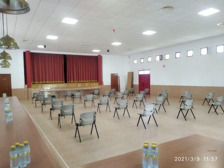 Habilitado el Centro Cultural Miguel Navarro para la vacunación Habilitado el Centro Cultural Miguel Navarro para la vacunación