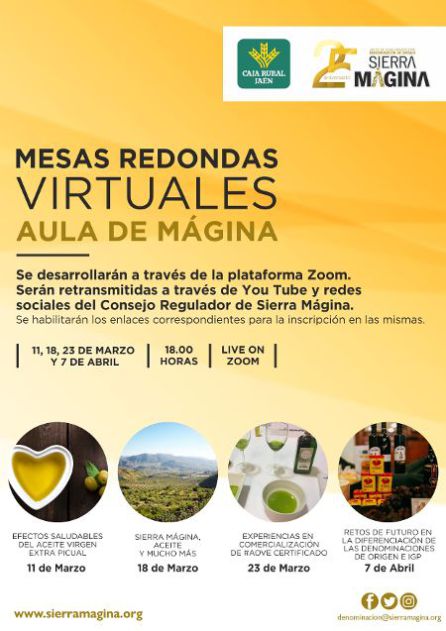 Cartel anunciador de las Mesas Redondas Cartel anunciador de las Mesas Redondas