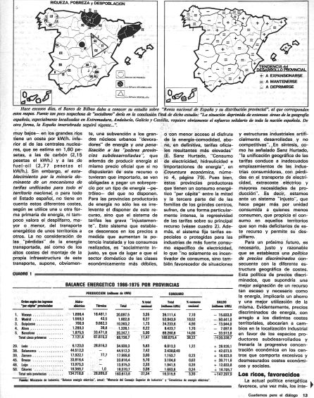 Segunda página del reportaje. Segunda página del reportaje.