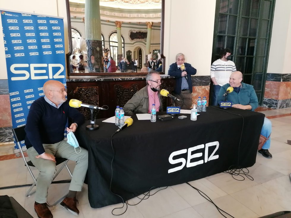 De izquierda a derecha, Pepe Anca, Paco García, José Manuel García, Jesús García Pereira y Luis Chamorro De izquierda a derecha, Pepe Anca, Paco García, José Manuel García, Jesús García Pereira y Luis Chamorro