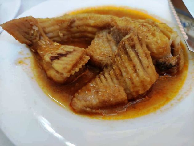 Guiso de raya a la naranja Guiso de raya a la naranja