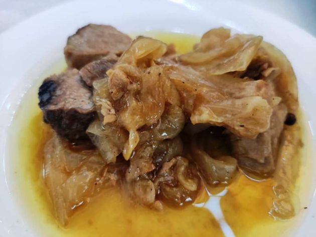 Atún encebollado Atún encebollado