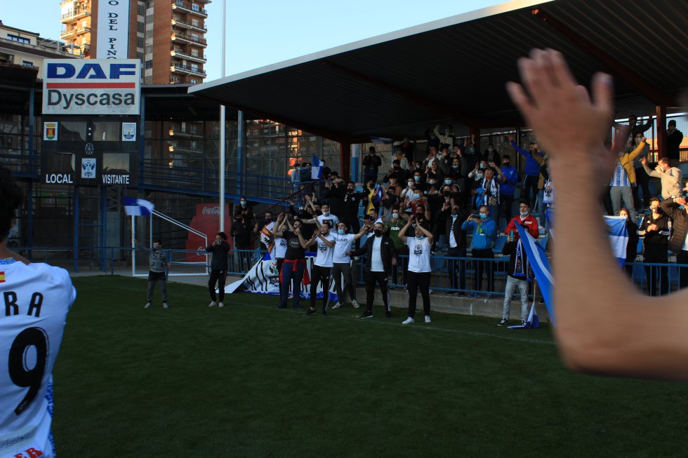 El Talavera en 1ª RFEF: así se ha vivido la celebración en el Prado El Talavera en 1ª RFEF: así se ha vivido la celebración en el Prado