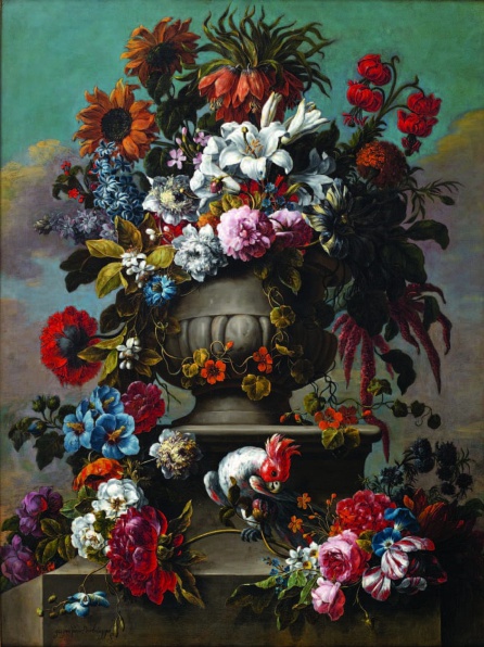 Uno de los cuadros, de Gaspar Peeter Verbruggen, que han sido cedidos a la pinacoteca valenciana. Uno de los cuadros, de Gaspar Peeter Verbruggen, que han sido cedidos a la pinacoteca valenciana.