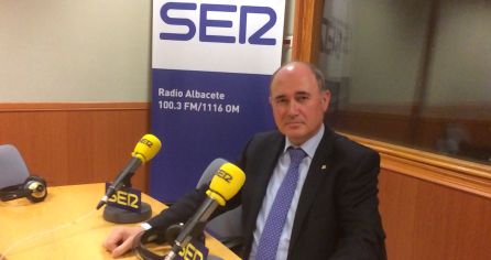 Herminio Molina, en Radio Albacete Herminio Molina, en Radio Albacete