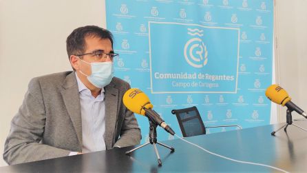 Mariano Soto, Secretario General Comunidad de Regantes del Campo de Cartagena en su intervención durante el programa 'Hoy por hoy Cartagena' Mariano Soto, Secretario General Comunidad de Regantes del Campo de Cartagena en su intervención durante el programa 'Hoy por hoy Cartagena'