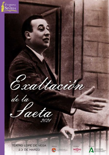 El histórico cantaor Manuel Centeno ilustra el cartel de la recuperada Exaltación de la saeta El histórico cantaor Manuel Centeno ilustra el cartel de la recuperada Exaltación de la saeta