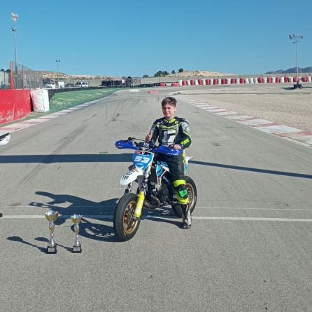 Joel Valerno disfrutó del circuito murciano Joel Valerno disfrutó del circuito murciano