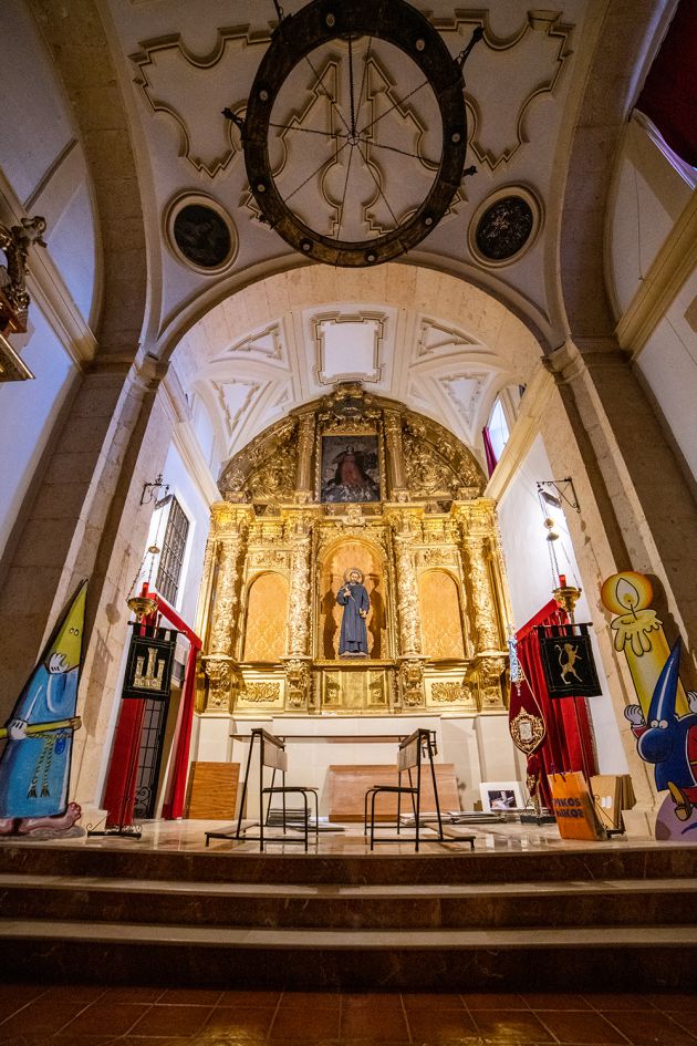 Interior de la nueva sede de la Junta de Cofradías de Segovia Interior de la nueva sede de la Junta de Cofradías de Segovia