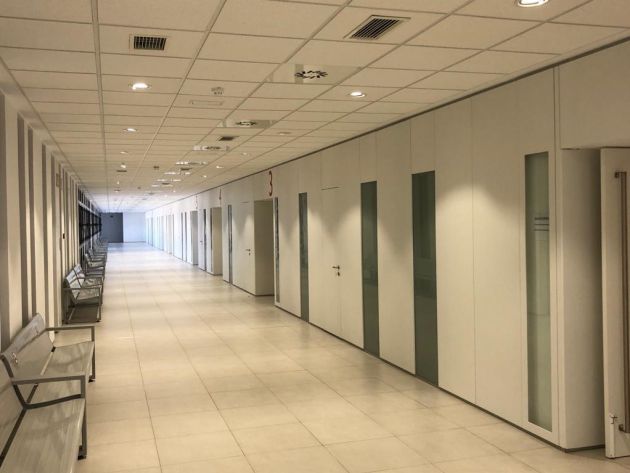 Pasillo de los nuevos juzgados Pasillo de los nuevos juzgados