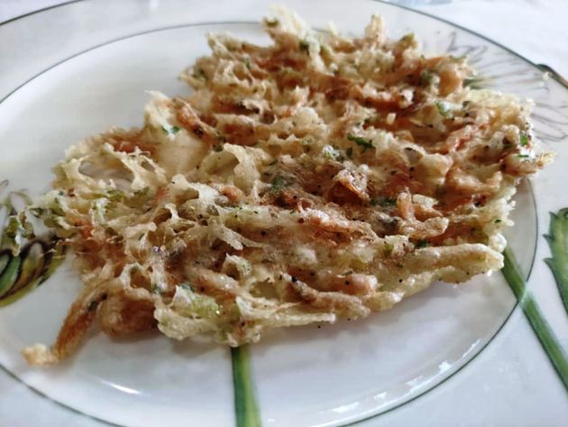 Tortillita de camarones Tortillita de camarones
