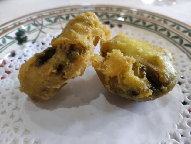 Ortiguillas en tempura Ortiguillas en tempura
