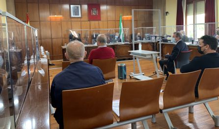 El exconcejal Miguel Ángel García Anguita, durante su declaración. El exconcejal Miguel Ángel García Anguita, durante su declaración.
