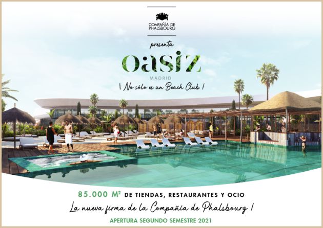 Anuncio del parque comercial y de ocio Oasiz en Torrejón de Ardoz Anuncio del parque comercial y de ocio Oasiz en Torrejón de Ardoz