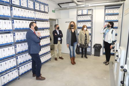 Visita al nuevo archivo municipal Manuel Alfonso Rincón, ubicado en el sótano de Los Silos Visita al nuevo archivo municipal Manuel Alfonso Rincón, ubicado en el sótano de Los Silos