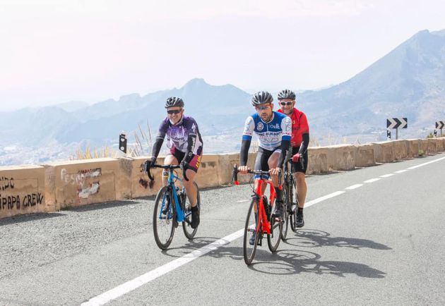 En pleno Everesting en La Carrasqueta En pleno Everesting en La Carrasqueta