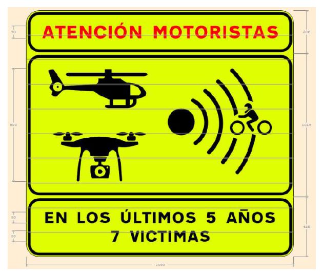Nueva señalización de la DGT para los tramos de alta concentración de accidentes de motocicletas Nueva señalización de la DGT para los tramos de alta concentración de accidentes de motocicletas