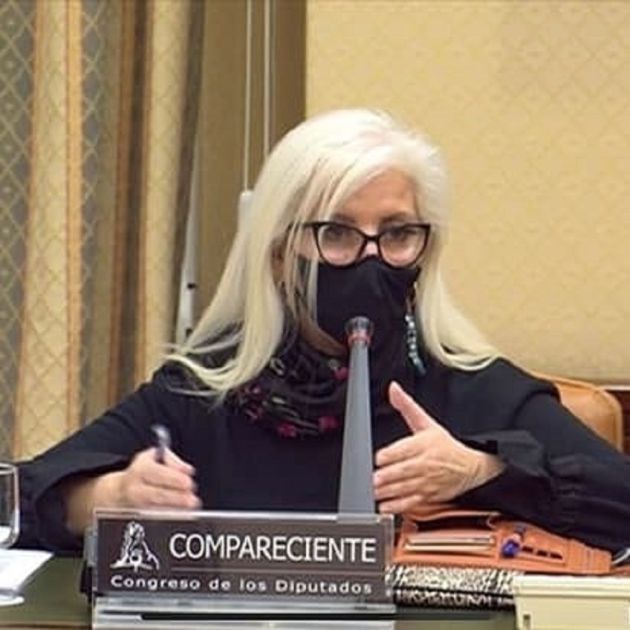 María José Alonso de Arriba, vicepresidenta de la Plataforma Motera para la Seguridad Vial interviniendo en la Comisión de Seguridad Vial del Congreso de los Diputados María José Alonso de Arriba, vicepresidenta de la Plataforma Motera para la Seguridad Vial interviniendo en la Comisión de Seguridad Vial del Congreso de los Diputados