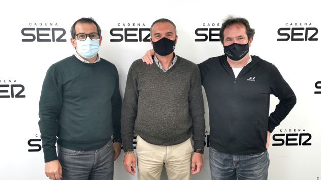 De derecha a izquierda: José Manuel Albentosa, Josemi Pérez y Carlos Arcaya De derecha a izquierda: José Manuel Albentosa, Josemi Pérez y Carlos Arcaya