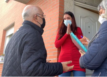 La concejala Lorena González intentó negociar La concejala Lorena González intentó negociar