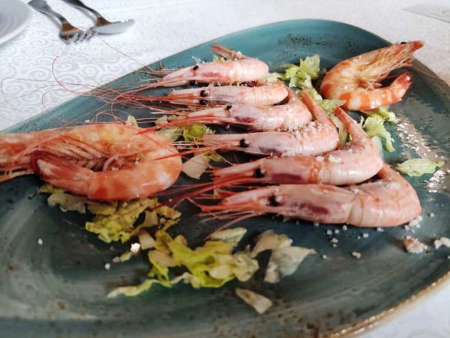 Quisquillas y langostinos cocidos Quisquillas y langostinos cocidos