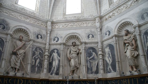 Grisallas de la catedral de Tarazona Grisallas de la catedral de Tarazona