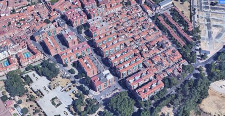 Vista aérea del Barrio Venecia de Alcalá de Henares. Vista aérea del Barrio Venecia de Alcalá de Henares.
