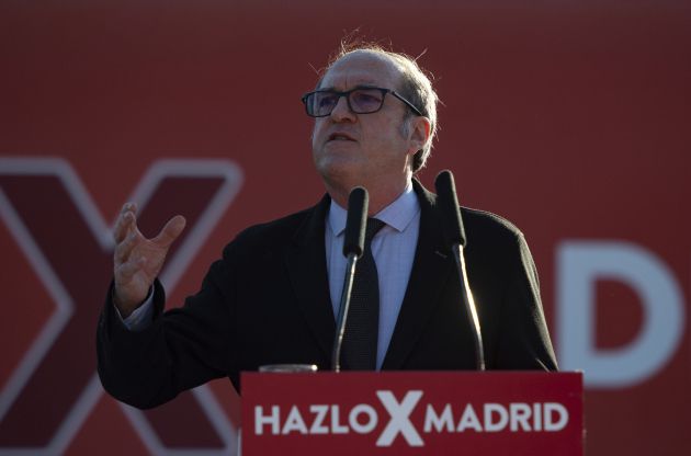 El candidato del PSOE a la Presidencia de la Comunidad de Madrid, Ángel Gabilondo, durante un acto del partido en el distrito de Hortaleza. El candidato del PSOE a la Presidencia de la Comunidad de Madrid, Ángel Gabilondo, durante un acto del partido en el distrito de Hortaleza.