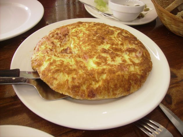 La famosa tortilla de Can Cosmi, en Ibiza La famosa tortilla de Can Cosmi, en Ibiza