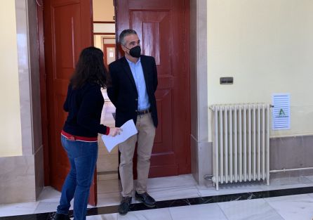 Juan José Jódar a su entrada en la sala de vistas del juicio. Juan José Jódar a su entrada en la sala de vistas del juicio.