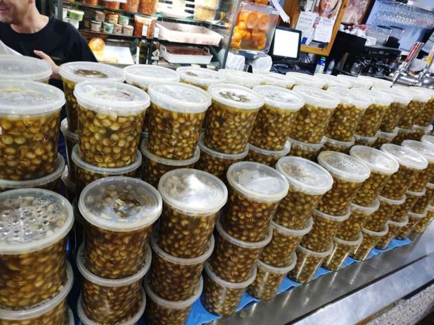Caracoles preparados para llevar Caracoles preparados para llevar