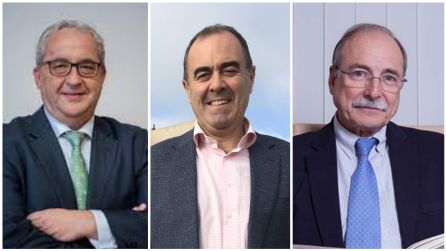 De izquierda a derecha: Javier Hernández de Sande, Marcos López Hoyos y Daniel Casanova De izquierda a derecha: Javier Hernández de Sande, Marcos López Hoyos y Daniel Casanova