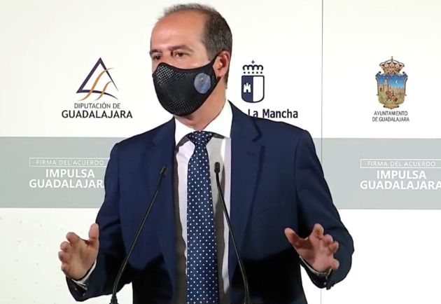 Alberto Rojo, alcalde de Guadalajara, presentando 'Impulsa Guadalajara' Alberto Rojo, alcalde de Guadalajara, presentando 'Impulsa Guadalajara'