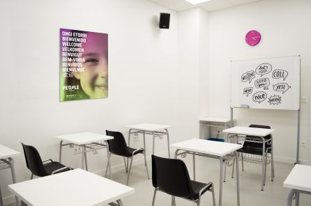 Aula en uno de los centros Aula en uno de los centros
