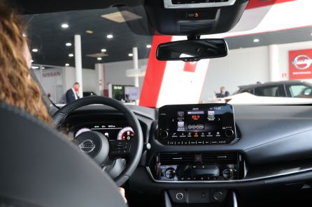 Interior del nuevo Nissan Qashqai Interior del nuevo Nissan Qashqai